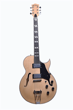 Load image into Gallery viewer, Glen Burton USA Chicago 775 Style hollow body maple electric jazz guitar with rosewood fingerboard and twin humbucker pickups