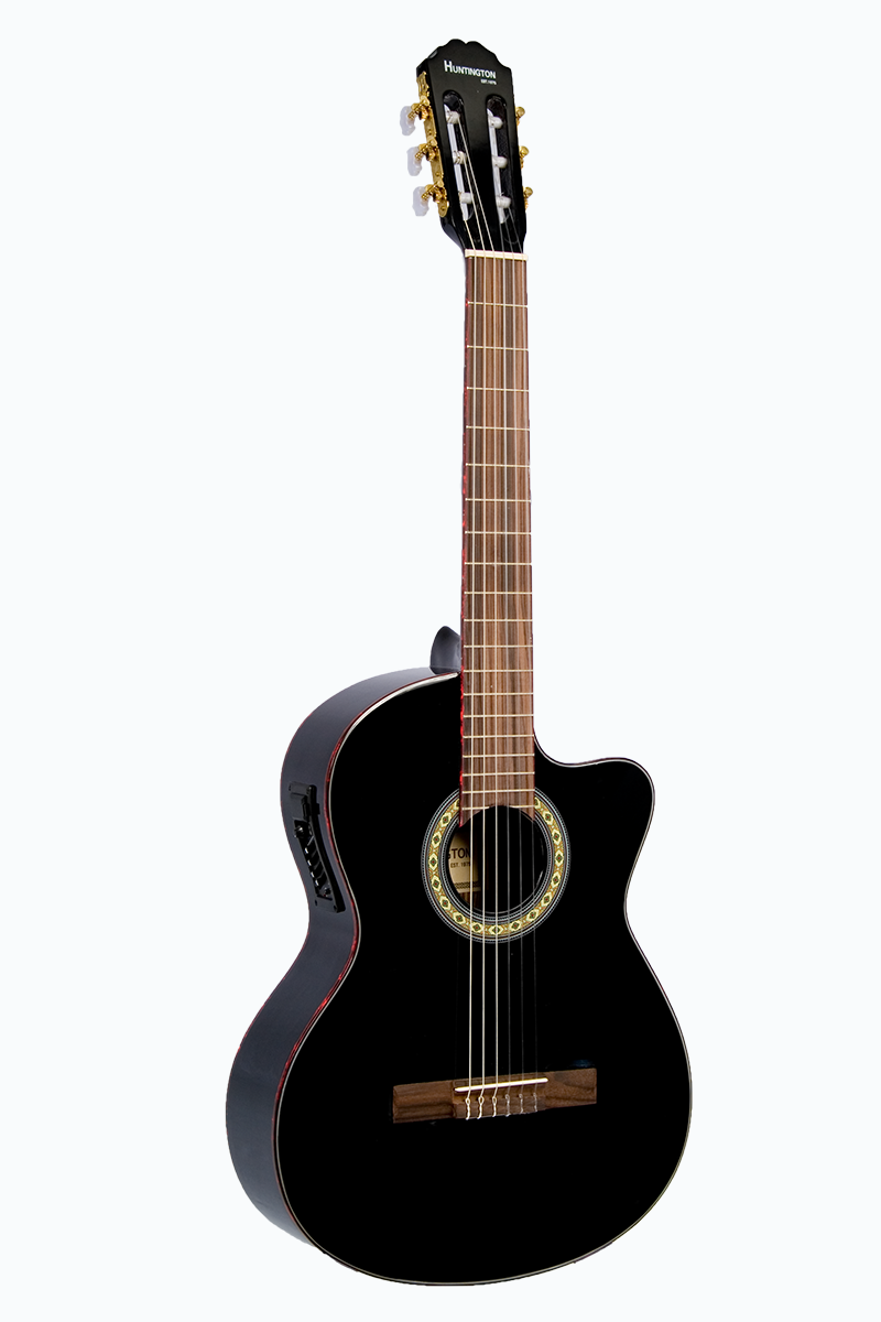 Huntington USA Deluxe Classical Cutaway Acoustic Electric Guitars