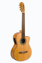 Load image into Gallery viewer, Huntington USA Deluxe Classical Cutaway Acoustic Electric Guitars
