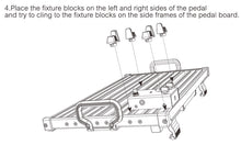 Charger l'image dans la galerie, Pédalier de guitare - Guitto Fixture Blocks Pédalier à effets fixes en alliage d'aluminium super léger avec sac de transport, plus de velcro (GPB-02 taille moyenne : 51,7 x 33,2 cm)