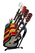 Load image into Gallery viewer, Multi Electric or Acoustic Guitar Stand GS-A5 Five Guitar Stand
