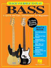 Load image into Gallery viewer, Teach Yourself to Play Bass A Quick and Easy Introduction for Beginners
