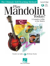Load image into Gallery viewer, PLAY MANDOLIN TODAY! – LEVEL 1 A Complete Guide to the Basics  The Ultimate Self-Teaching Method!