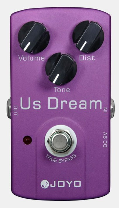 JOYO JF-34 US DREAM Distortion Guitar Effect Pedal – JJ Music Sales