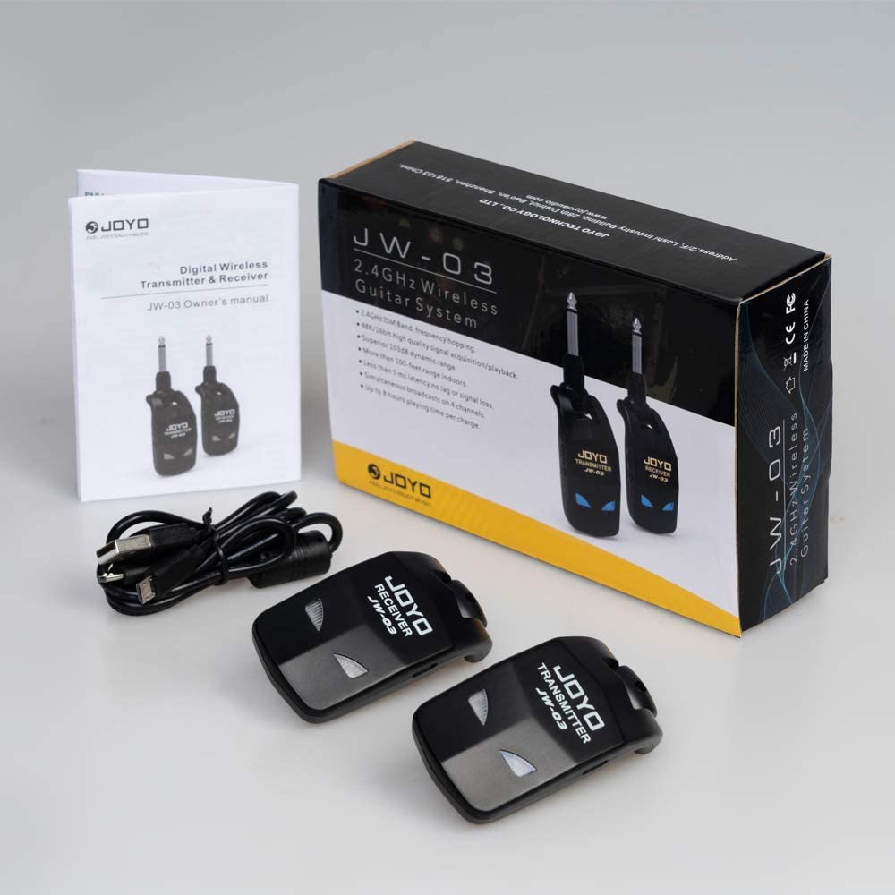 JOYO JW03 2.4GHz Wireless Instrument System JJ Music Sales