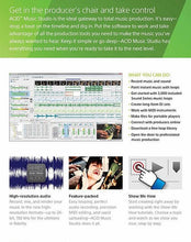 Load image into Gallery viewer, ACID Music Studio Total Recording, Mixing, Looping + More Software by Magix / Sony