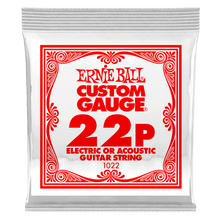 Load image into Gallery viewer, ERNIE BALL .022P PLAIN STEEL ELECTRIC OR ACOUSTIC GUITAR STRINGS-(6752761249986)