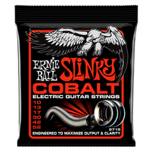 Load image into Gallery viewer, ERNIE BALL 2715 SKINNY TOP HEAVY BOTTOM SLINKY COBALT ELECTRIC GUITAR STRINGS - 10-52 GAUGE-(6633341452482)