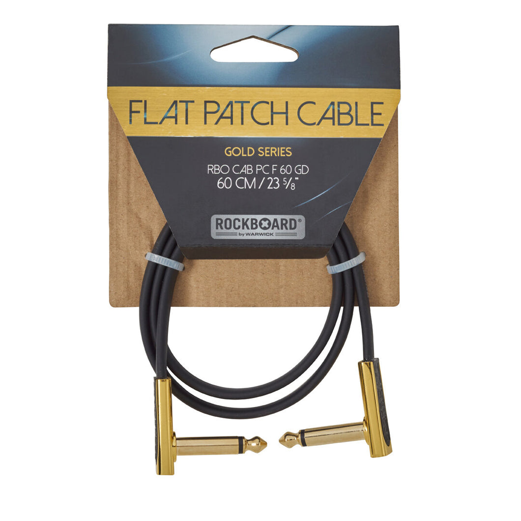RockBoard GOLD Series Flat Patch Cable, 60 cm / 23 5/8