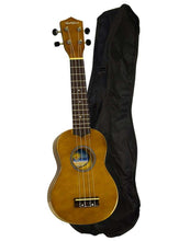 Load image into Gallery viewer, Hula Beach USA soprano ukulele with basswood body and rosewood fingerboard including black nylon gig bag