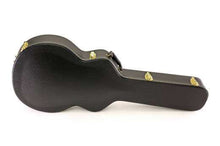 Charger l'image dans la galerie, Deluxe Arch Top Hardshell jumbo acoustic guitar case with plush interior and heavy-duty hardware