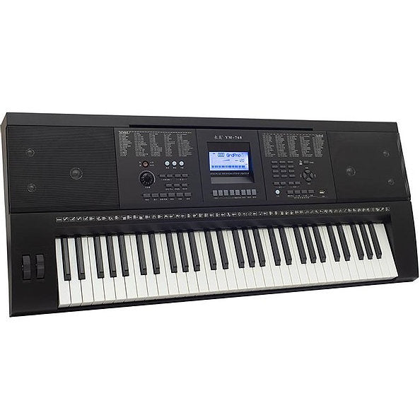 61 Note YM-758  Sensitive Piano Style Keyboard with USB