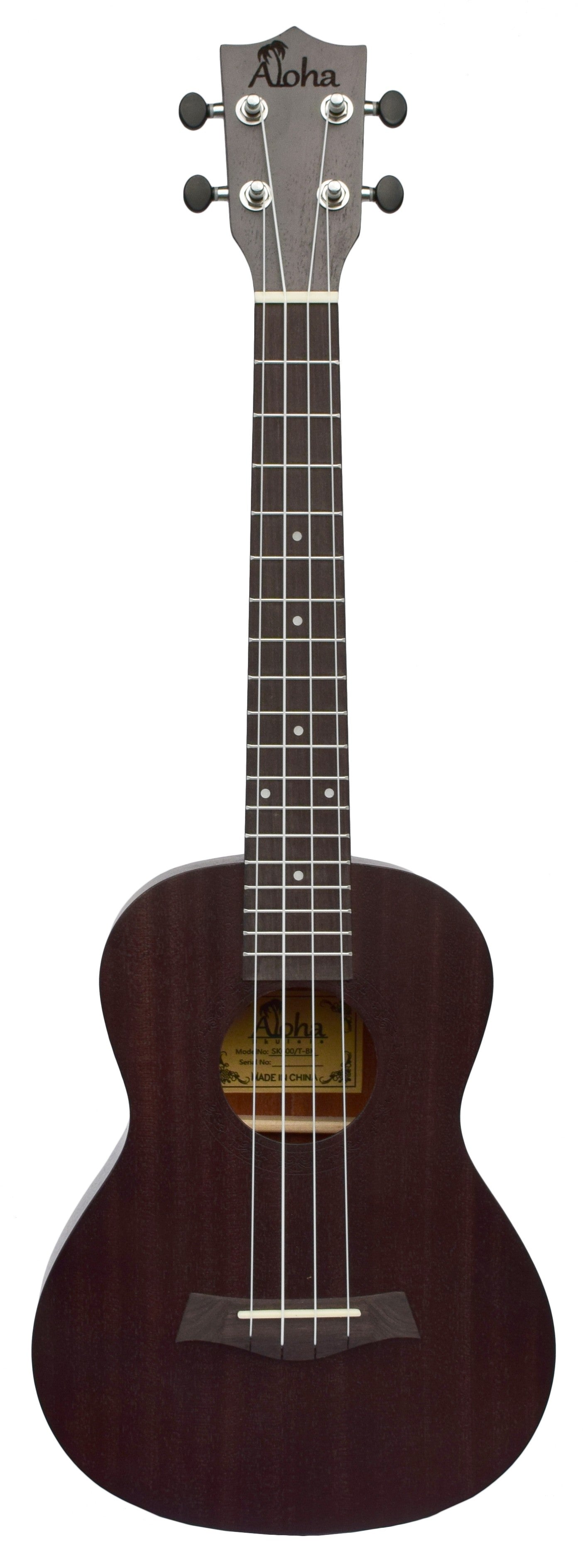 Aloha Tenor Ukulele with Open Pore Seal Machine Heads