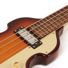 Charger l'image dans la galerie, Hofner Shorty Violin Bass CT Black (Beatles Bass Style) Comprend un sac de voyage