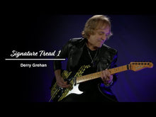 Charger et lire la vidéo dans la visionneuse de la Galerie, Godin Derry Grehan Signature Tread 1 Guitare électrique avec étui