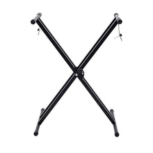 Load image into Gallery viewer, X Style Keyboard Stand Double Braced