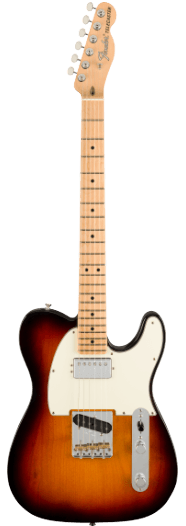 Fender American Performer Telecaster® with Humbucking, Maple Fingerboard, 3-Color Sunburst - See Description