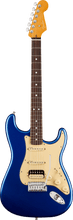 Charger l&#39;image dans la galerie, Fender American Ultra Stratocaster® HSS, Rosewood Fingerboard, Cobra Blue with Case Electric Guitar - See Description
