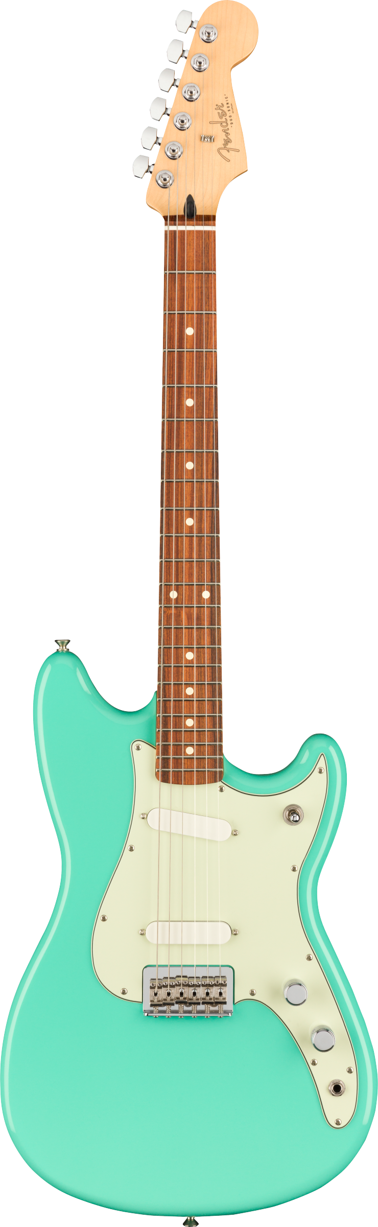 Fender Player Duo Sonic™, Pau Ferro Fingerboard, Sea Foam Green - See Description