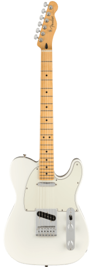 Fender Player Telecaster®, Maple Fingerboard, Polar White - See Description