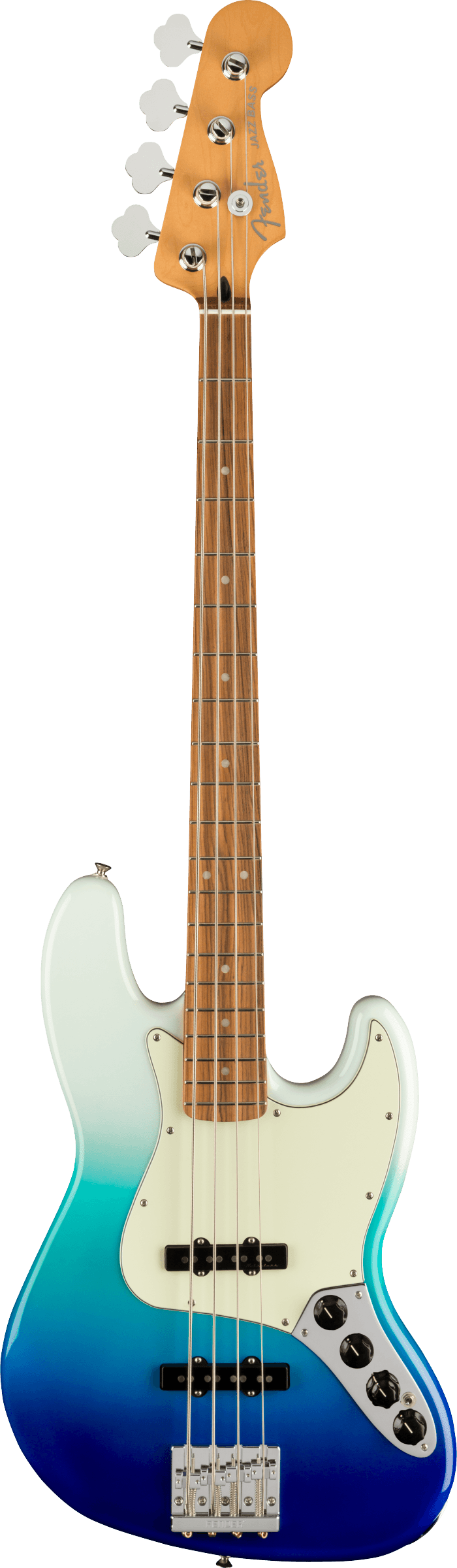 Fender Player Plus Active Jazz Bass®, Pau Ferro Fingerboard, Belair Blue - See Description