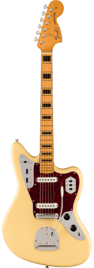 Fender Vintera® II '70s Jaguar®, Maple Fingerboard, Vintage White - See Description