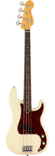 Fender American Professional II Precision Bass®, Rosewood Fingerboard, Olympic White - See Description