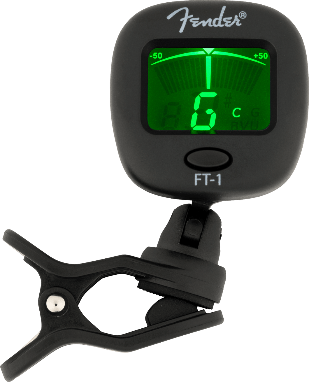 Fender FT-1 Pro Clip-On Tuner, Black