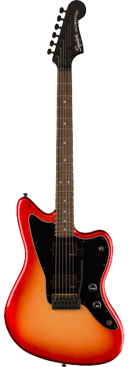 Squier Contemporary Active Jazzmaster® HH, Laurel Fingerboard, Black Pickguard, Sunset Metallic - See Description