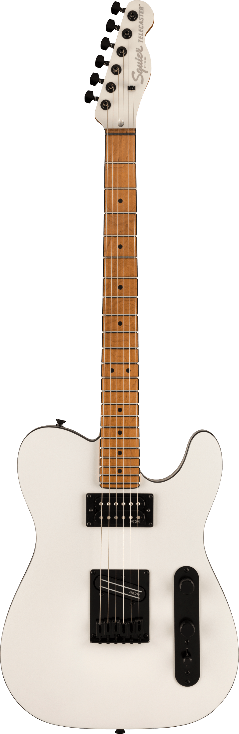 Squier Contemporary Telecaster® RH, Roasted Maple Fingerboard, Pearl White - See Description