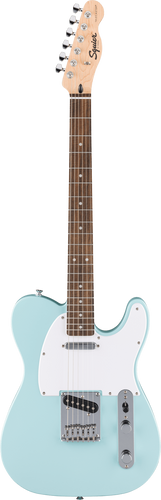 Limited Edition Squier Sonic Telecaster Electric Guitar Daphne Blue