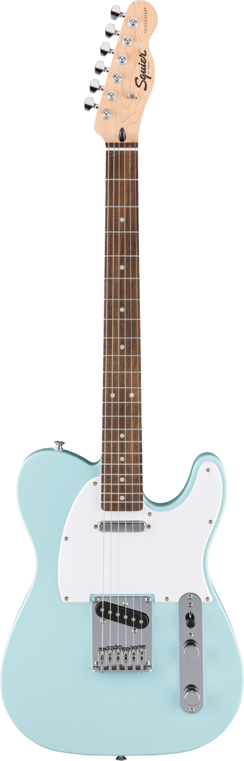 Limited Edition Squier Sonic Telecaster Electric Guitar Daphne Blue