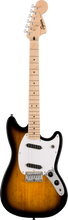 Charger l'image dans la galerie, Fender Squier Sonic® Mustang®, Maple Fingerboard, White Pickguard, 2-Color Sunburst - See Description
