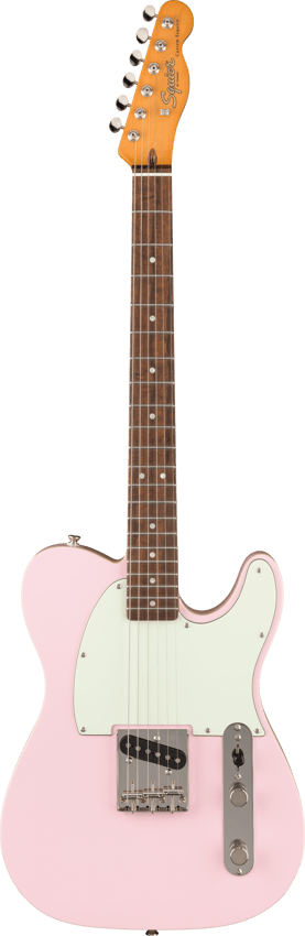 Limited Edition Classic Vibe '60s Custom Esquire Electric Guitar, Shell Pink