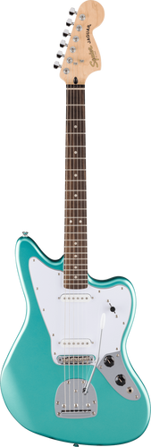 Squier Limited Edition Affinity Series Jaguar Electric Guitar: Short Scale, Vintage Tremolo
