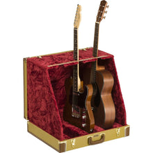 Load image into Gallery viewer, Fender Classic Series 3 Guitar Case Stand - Tweed-(8115410534655)
