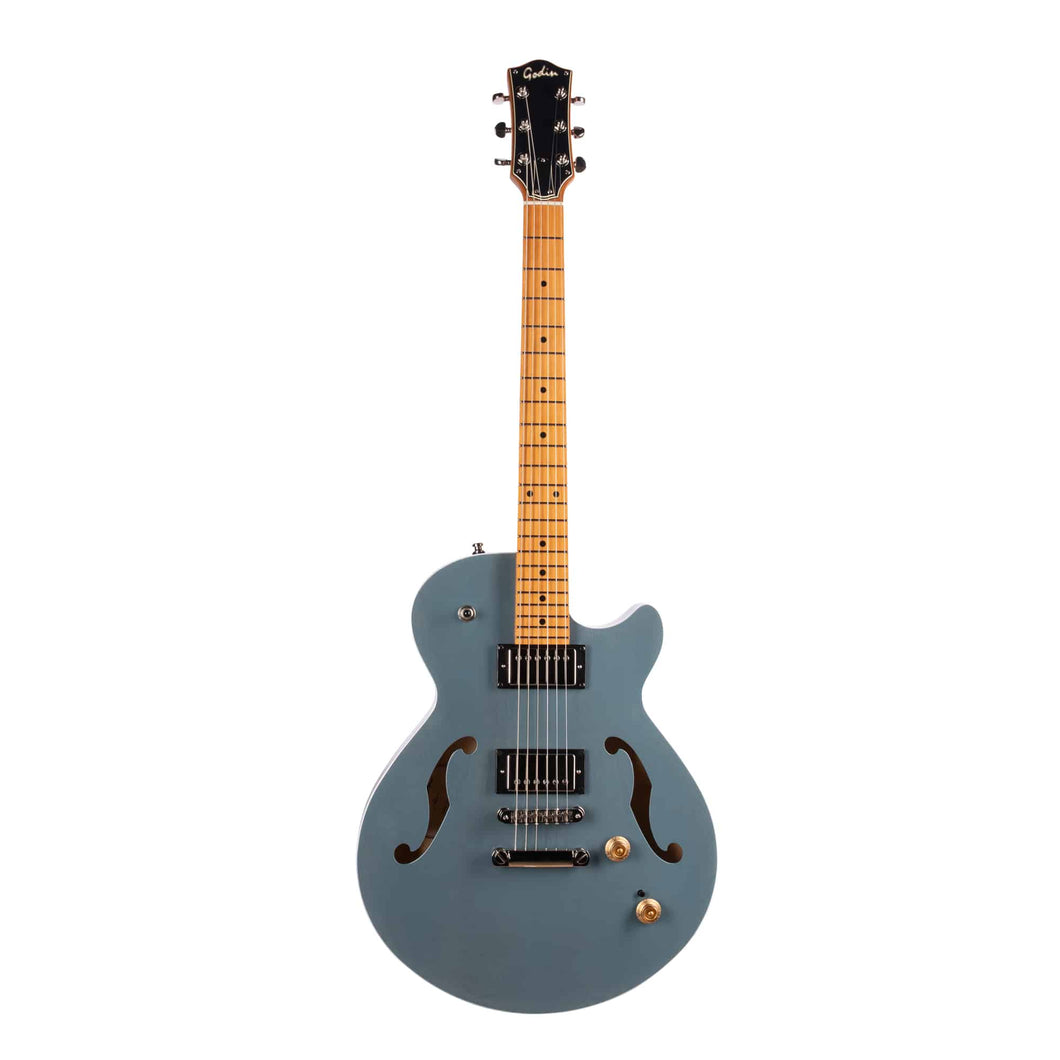 Godin 052370 Montreal Premiere Pro Arctik Blue Hollow Body Guitar - MADE In CANADA