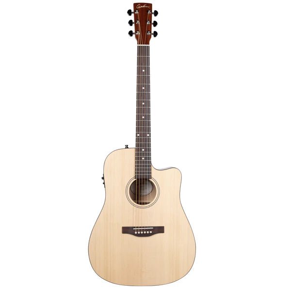 Godin Guitars 053049 Metropolis Limited Edition Acoustic Guitar (CW Natural EQ) with Bag - MADE IN CANADA