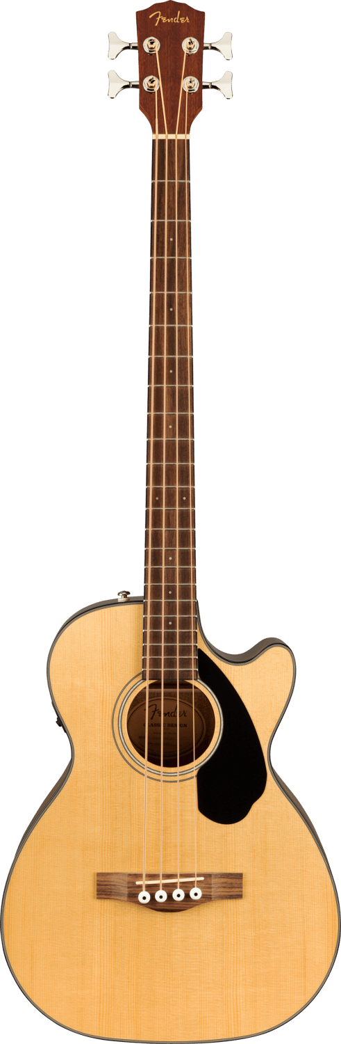 Fender CB-60SCE Acoustic-Electric Bass Guitar Solid Spruce Top Fishman Preamp