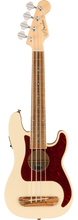 Load image into Gallery viewer, Fender Fullerton Precision Bass® Uke, Walnut Fingerboard, Tortoiseshell Pickguard, Olympic White - See Description
