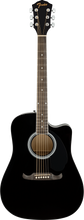 Load image into Gallery viewer, Fender FA-125CE Dreadnought, Walnut Fingerboard, Black - See Description
