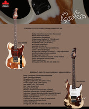 Charger l&#39;image dans la galerie, Godin 100309 LTD Stadium Pro Ozark Cream Hangover RN Electric Guitar with Gig Bag - See Decription
