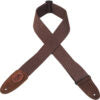 Charger l&#39;image dans la galerie, Levy&#39;s MSSC8 Cotton Guitar Strap - Brown
