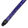 Charger l&#39;image dans la galerie, Levy&#39;s MPRH-18 Right Height Polyester Guitar Strap - Lightning Motif
