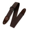 Levy's MSSC8 Cotton Guitar Strap - Brown