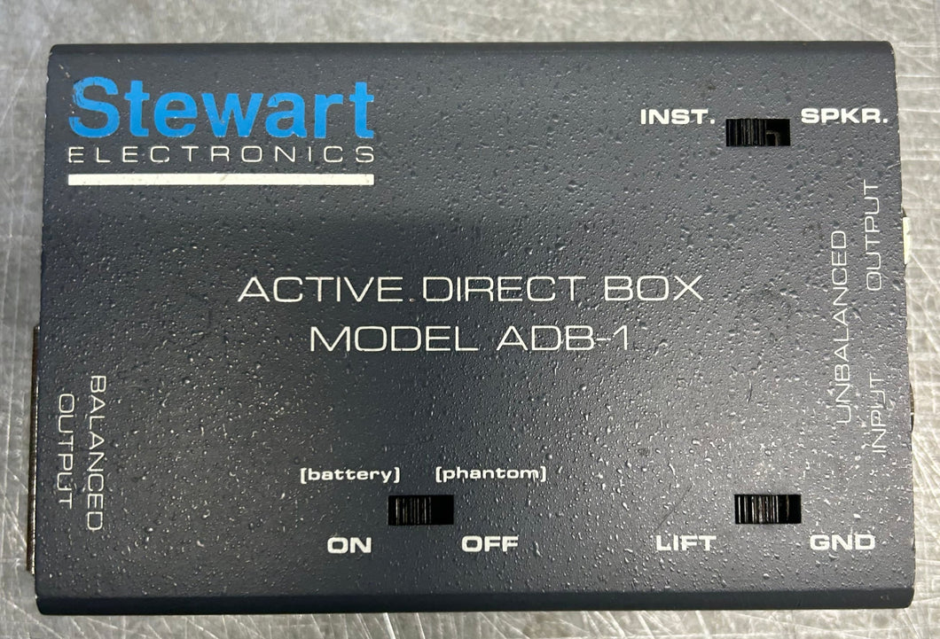 Stewart ADB-1 Electronics Active Direct Box - PRE OWNED