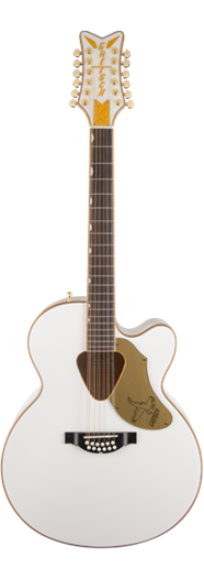 GretschG5022CWFE-12 Rancher™ Falcon Jumbo 12-String Cutaway Electric, Fishman® Pickup System, White - See Description