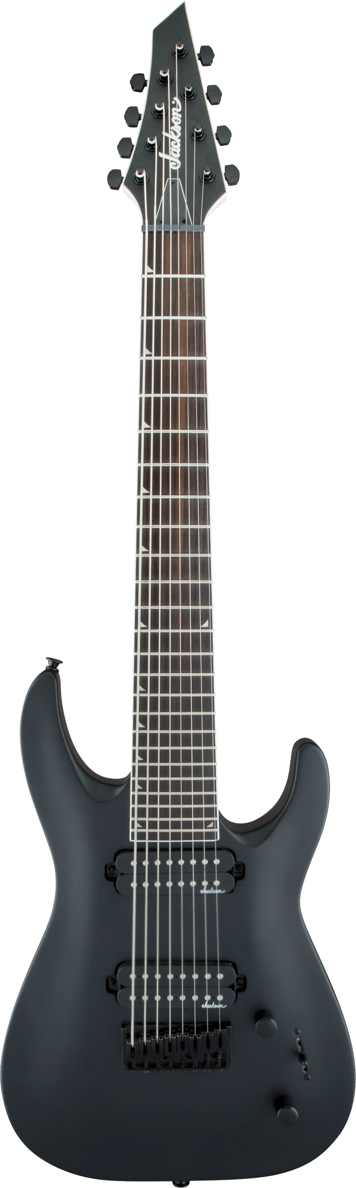 Jackson JS Series Dinky® Arch Top JS32-8 DKA HT, Amaranth Fingerboard, Satin Black - See Description