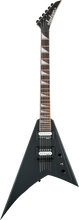Load image into Gallery viewer, Jackson JS Series Rhoads JS32T, Amaranth Fingerboard, Satin Black Flying V Electric Guitar - See Description
