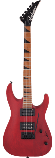Jackson JS Series Dinky® Arch Top JS24 DKAM, Caramelized Maple Fingerboard, Red Stain Electric Guitar - See Description